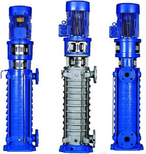 DÜŞEY MİLLİ ÇOK KADEMELİ POMPALAR